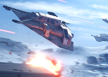Разработчики Star Wars: Battlefront опубликовали новый геймплей с полетом на истребителях