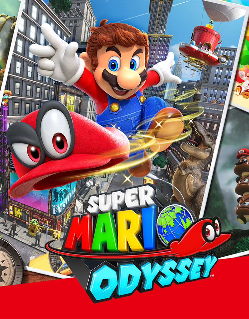 Super Mario Odyssey - 3D-платформер от Nintendo, очередная часть Super Mari...