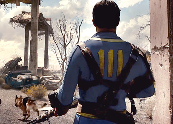 Кадр из ролика Fallout 4 с живыми актерами