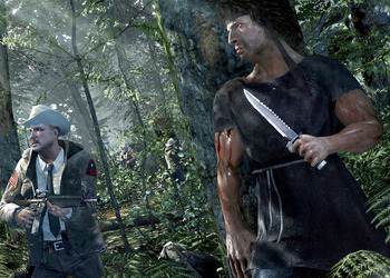 Новый ролик к игре Rambo: The Video Game демонстрирует события трилогии фильмов