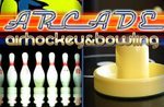 Arcade Air Hockey &amp; Bowling