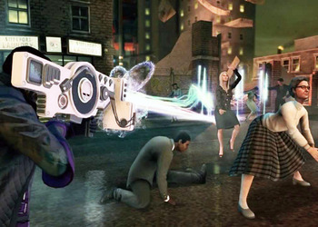 Моддеры реализовали в игре GTA IV оружие из Saints Row 4 - дабстеп ган