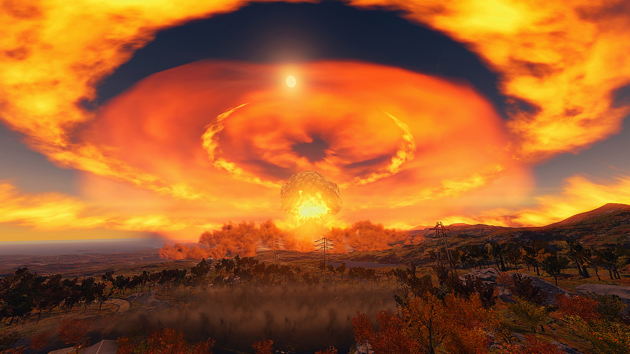 Fallout 4 взрыв ядерной бомбы фото 12