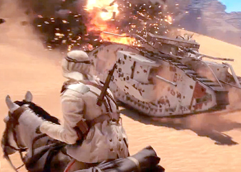 В трейлере Battlefield 1 показали бронепоезд и битву лошадей против танков