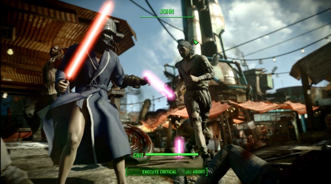Star wars the lightsaber fallout 4 фото 4