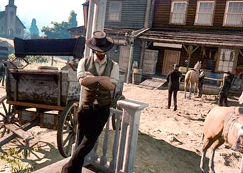 В сеть утек новый скриншот из игры Red Dead Redemption 2
