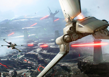 В сеть утекло новое видео геймплея режима «Эскадра» в игре Star Wars: Battlefront