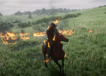 Red Dead Redemption 2 нашли призрачного гонщика и показали