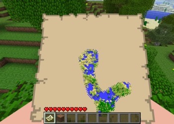 В новом патче к Minecraft появится карта игрового мира
