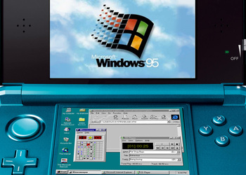 Windows 95 запустили на Nintendo 3DS