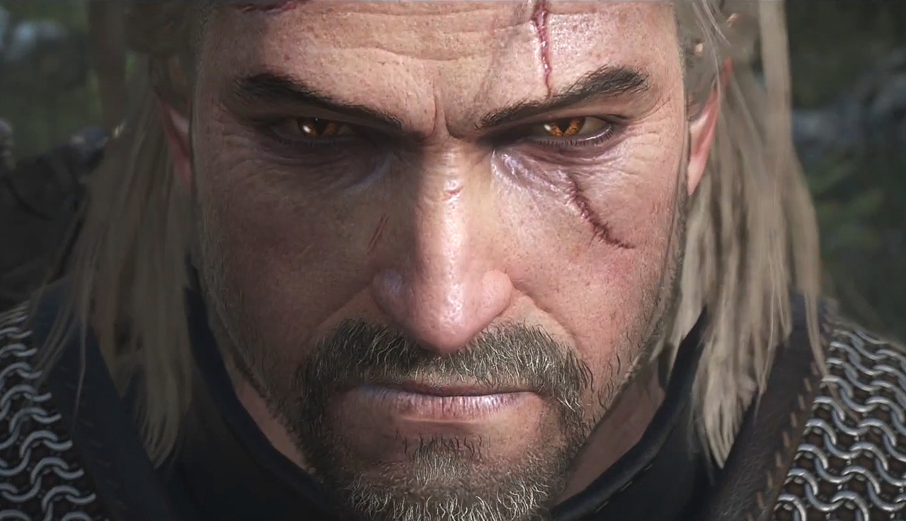 The witcher 3 geralt face фото 52
