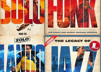 Disney обвинили в краже дизайна постеров для фильма «Хан Соло. Звездные войны: Истории»