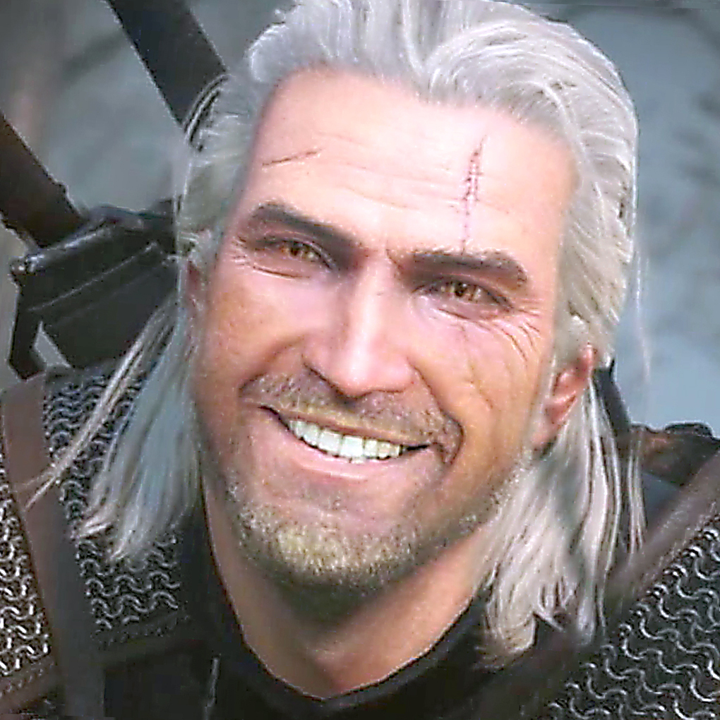 The witcher 3 geralt face фото 61