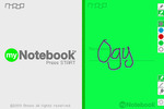 myNotebook: Green