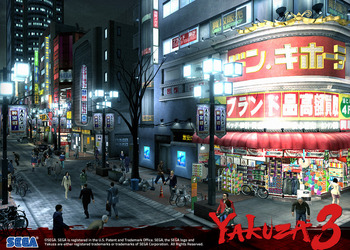Скриншот Yakuza 3