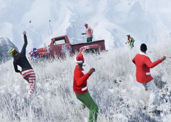 Компания Rockstar Games приглашает игроков GTA V поиграть в снежки