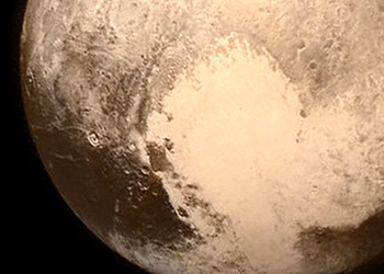 Фото Плутона сделанное аппаратом New Horizons