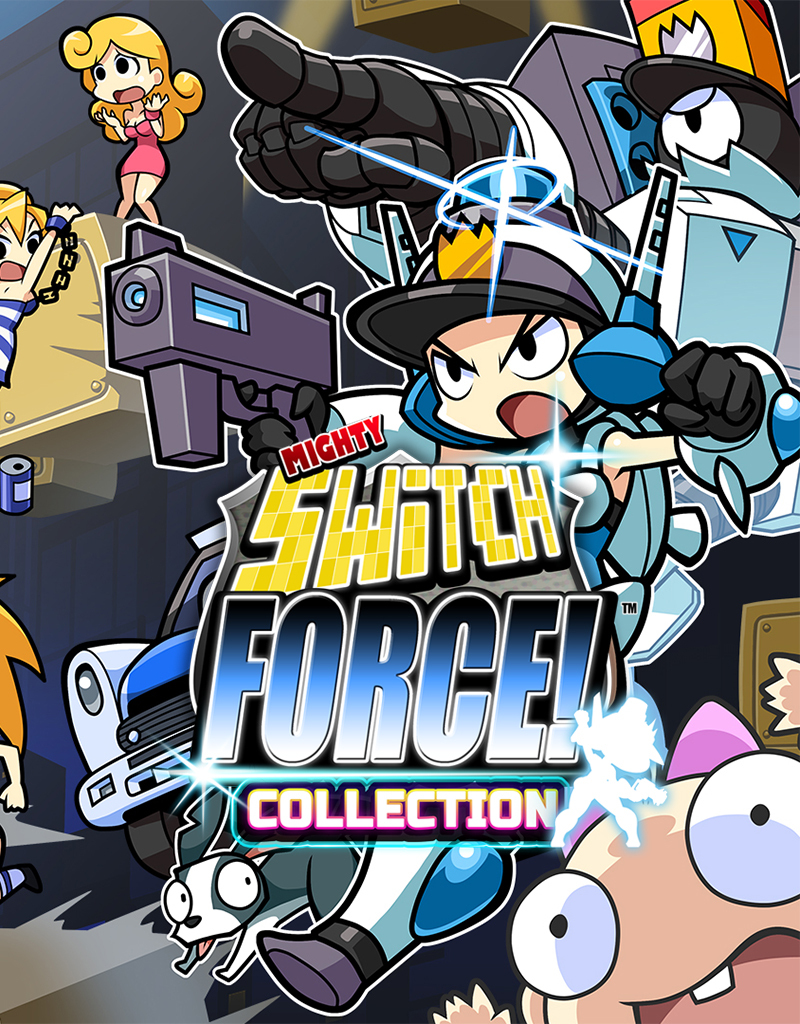 Collection stream. Mighty Switch Force. Mighty Switch Force! Collection. Mighty игра. Mighty Switch Force Art.
