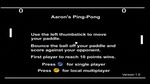 Aaron's Ping Pong