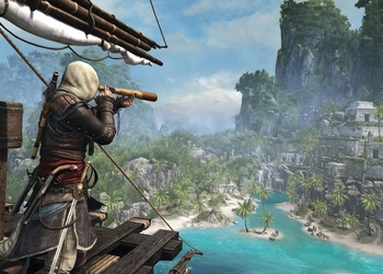 Ubisoft продемонстрировала навыки главного героя игры Assassin's Creed IV оставаться незамеченным для врагов