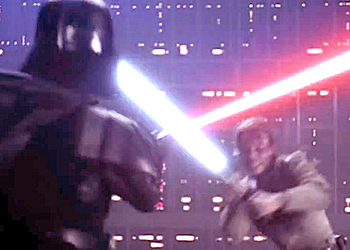 Кадр из фильма «Звездные войны»