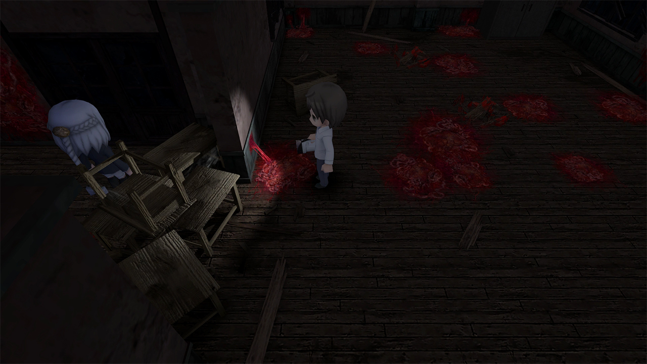 Corpse ocean. Скриншоты Corpse Party: Blood Drive. Corpse Party пиксельная игра. Corpse Party на Нинтендо свитч.