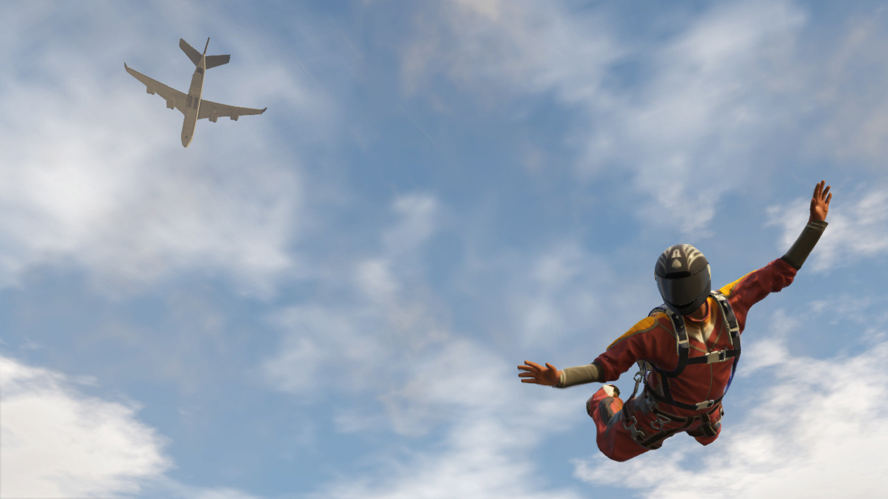Gta 5 как прыгать с парашюта фото 13