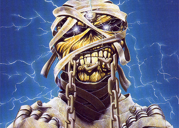 Фрагмент обложки альбома Iron Maiden